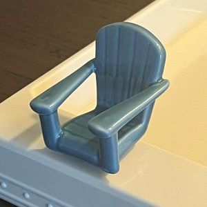 Nora Fleming Chillin Blue Chair